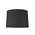 thumbnail image 1 of Aspen Creative 31066 Transitional Hardback Drum (Cylinder) Shape Spider Construction Lamp Shade in Black, 14" wide (13" x 14" x 10"), 1 of 4