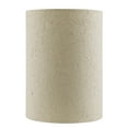 thumbnail image 1 of Aspen Creative 31286 Transitional Drum (Cylinder) Shape Spider Construction Lamp Shade in Off White, 8" wide (8" x 8" x 11"), 1 of 5