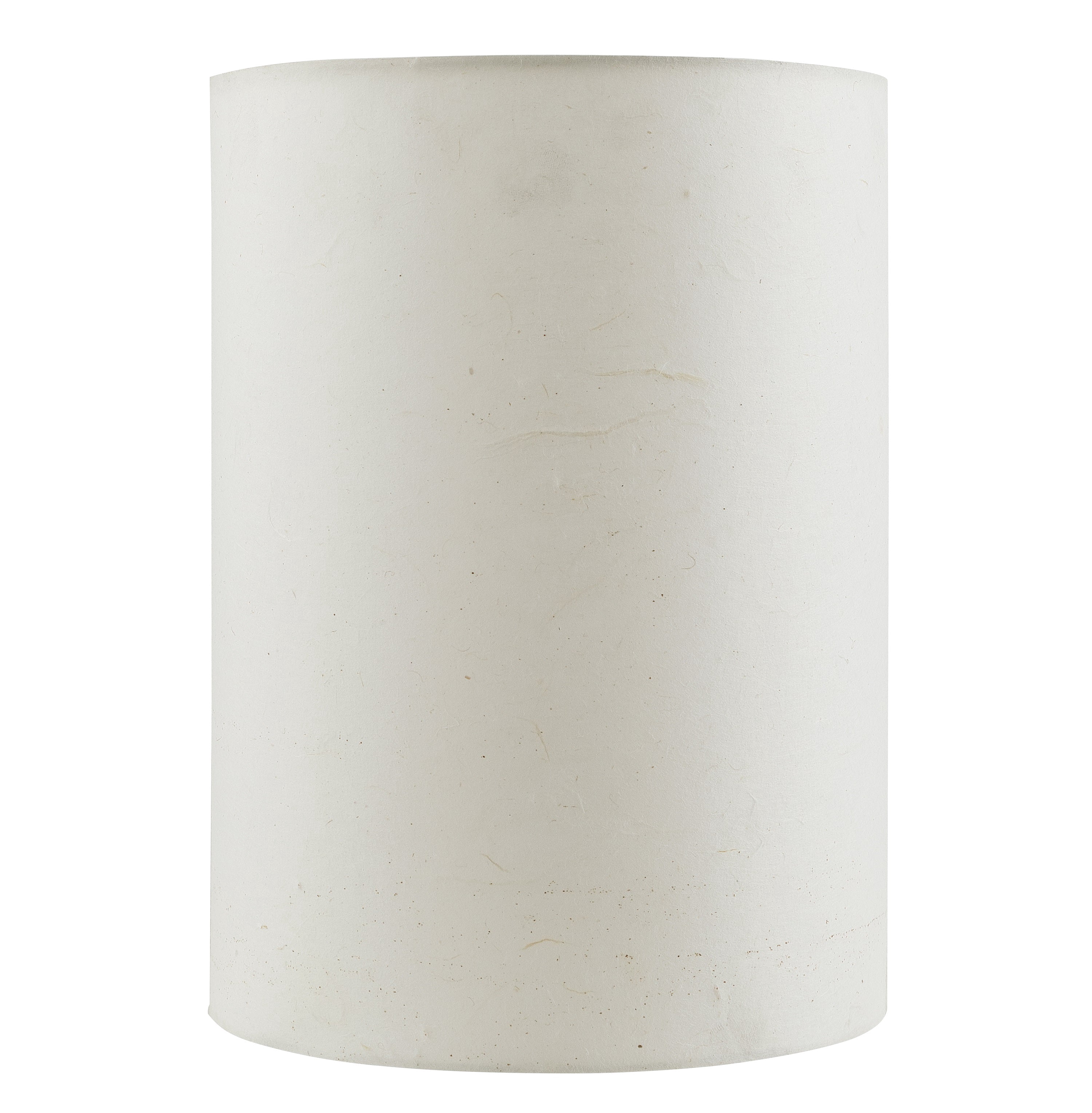Aspen Creative 31290 Transitional Drum (Cylinder) Shape Spider Construction Lamp Shade in White, 8" wide (8" x 8" x 11")
