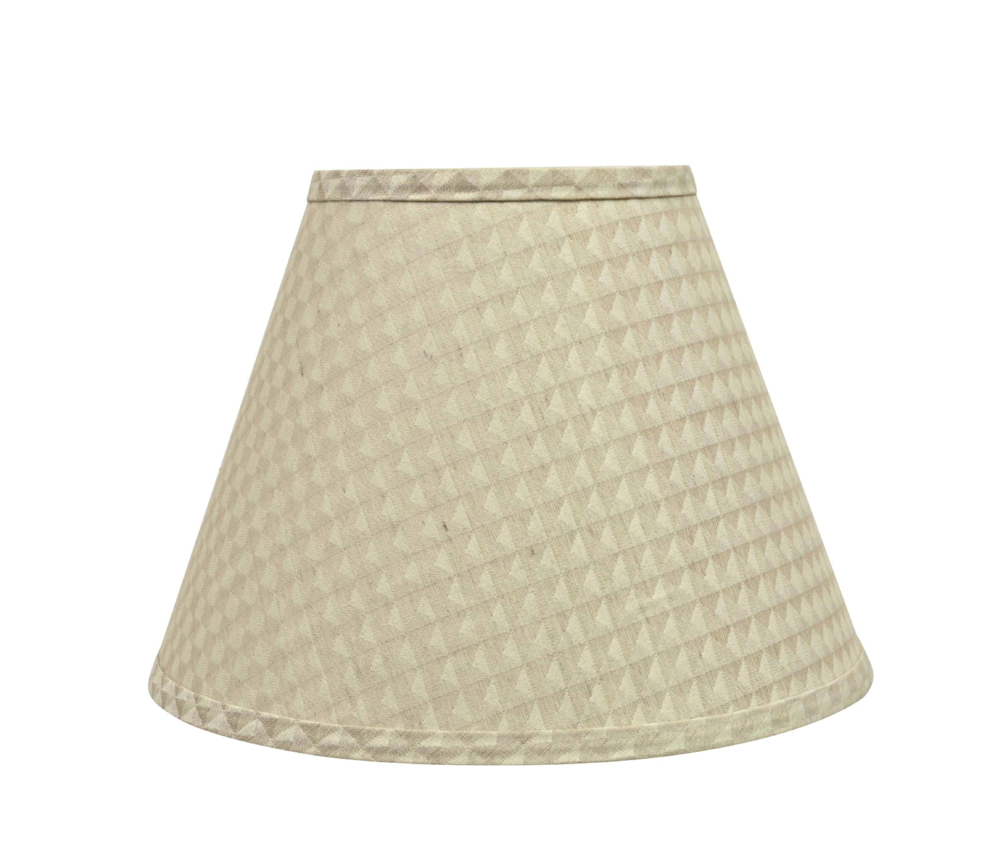 Aspen Creative 32008 Transitional Hardback Empire Shape Spider Construction Lamp Shade in Beige, 12" wide (6" x 12" x 9")