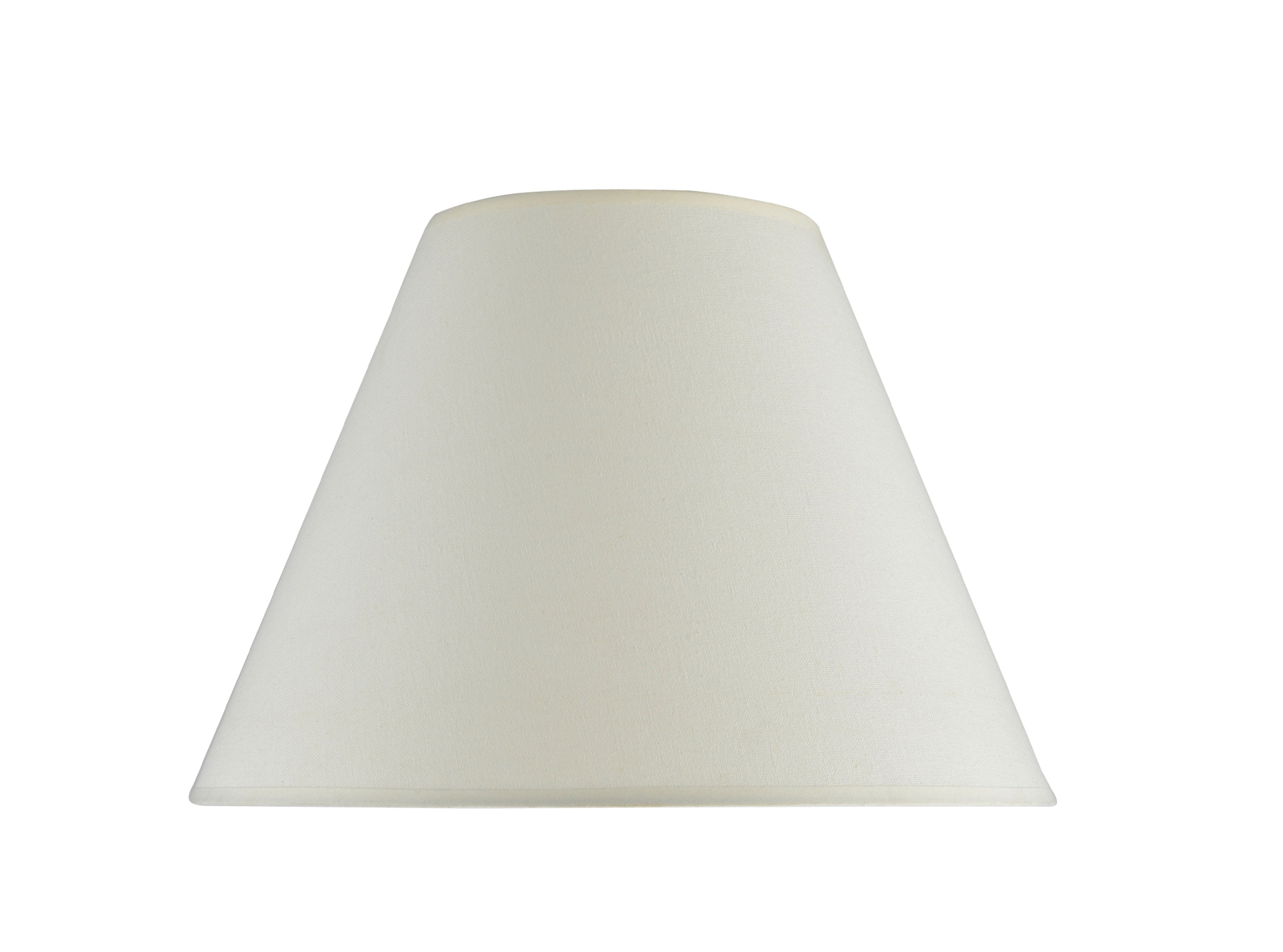 Aspen Creative 32017 Transitional Hardback Empire Shape Spider Construction Lamp Shade in Off White, 15" wide (7" x 15" x 11")
