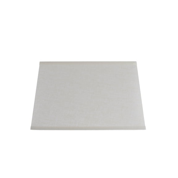 Aspen Creative 32037 Transitional Rectangle Hardback Shape Spider Construction Lamp Shade in Off White, 16"wide, Top: (8" + 14") Bottom: (10 + 16") x Height: 10"