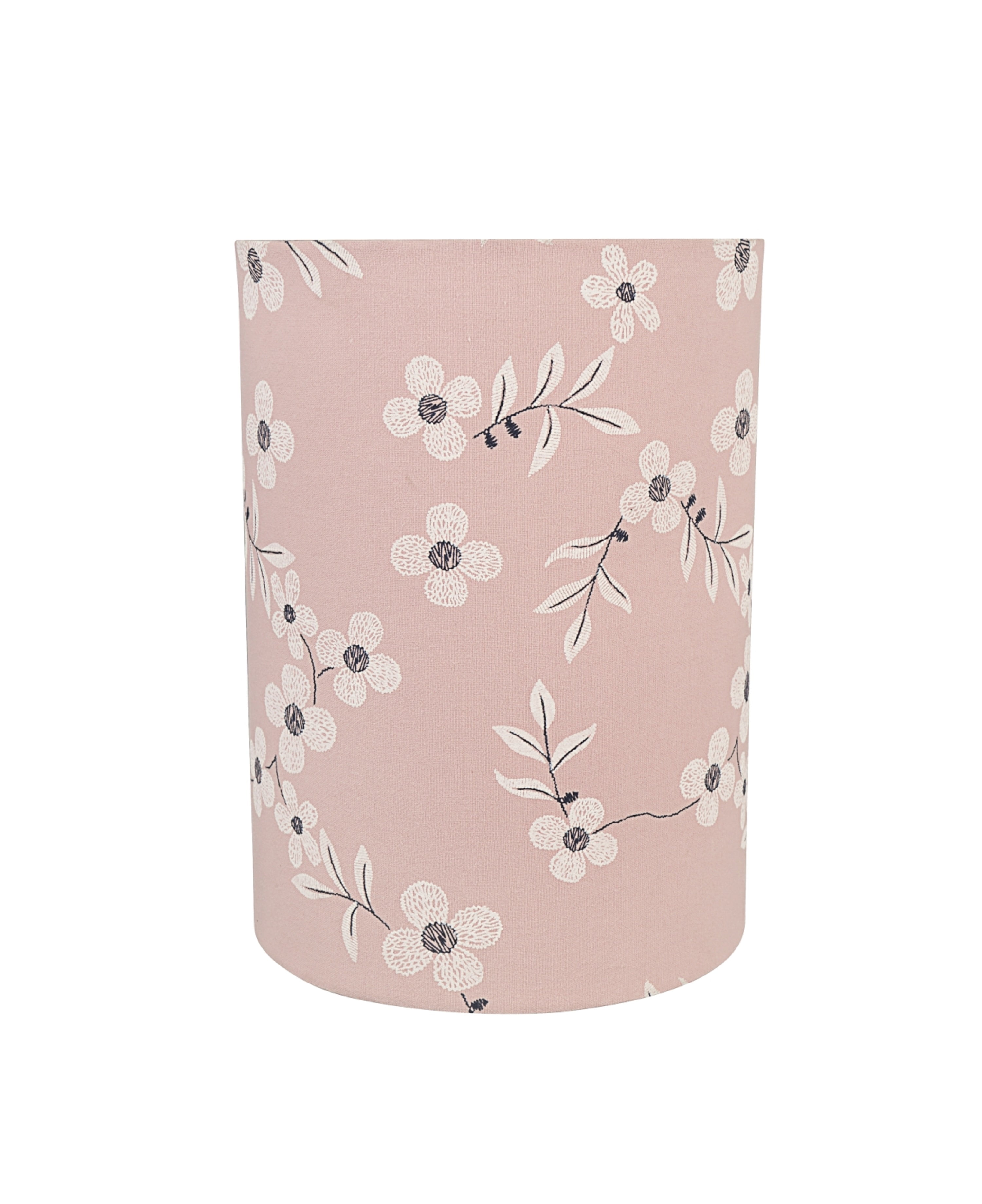 Aspen Creative 32132 Transitional Drum (Cylinder) Shape Spider Construction Lamp Shade in Pink, 8" wide (8" x 8" x 11")