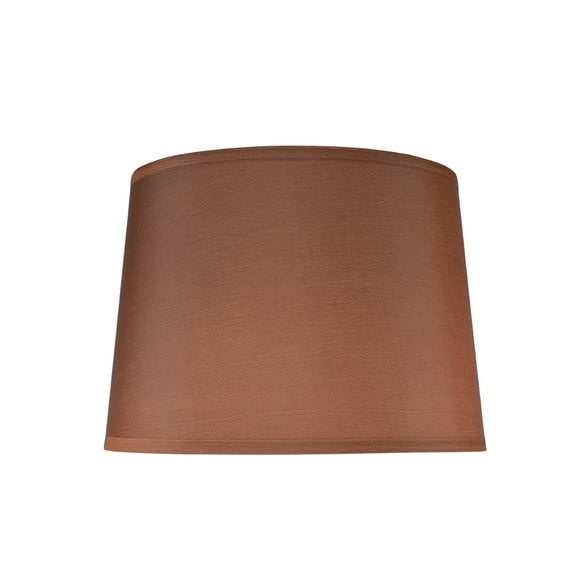 Aspen Creative 32145 Transitional Hardback Empire Shape Spider Construction Lamp Shade in Dark Brown, 14" wide (12" x 14" x 10")