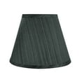 thumbnail image 1 of Aspen Creative 32178, Transitional Hardback Empire Shaped Spider Construction Lamp Shade in Grey & Black, 9" wide (5" x 9" x 7"), 1 of 4
