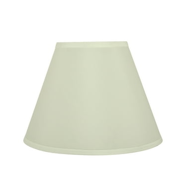 Aspen Creative 32195 Transitional Hardback Empire Shaped Spider Construction Lamp Shade in Off White, 12" wide (6" x 12" x 9")