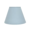 thumbnail image 1 of Aspen Creative 32196 Transitional Hardback Empire Shaped Spider Construction Lamp Shade in Light Blue, 12" wide (6" x 12" x 9"), 1 of 5