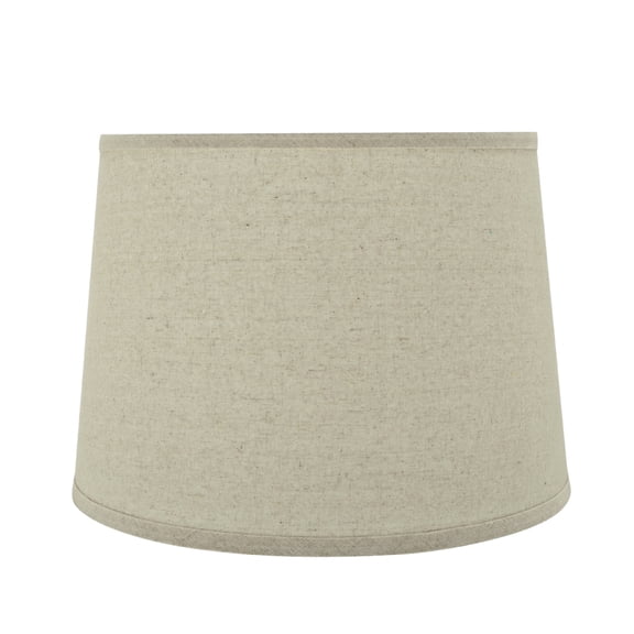 Aspen Creative 32316 Transitional Hardback Empire Shaped Spider Construction Lamp Shade in Light Grey, 14" wide (12" x 14" x 10")