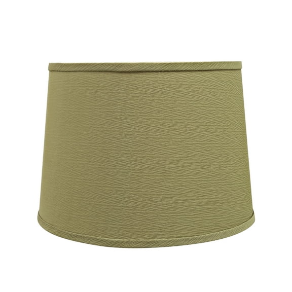 Aspen Creative 32318 Transitional Hardback Empire Shaped Spider Construction Lamp Shade in Yellowish Brown, 14" wide (12" x 14" x 10")