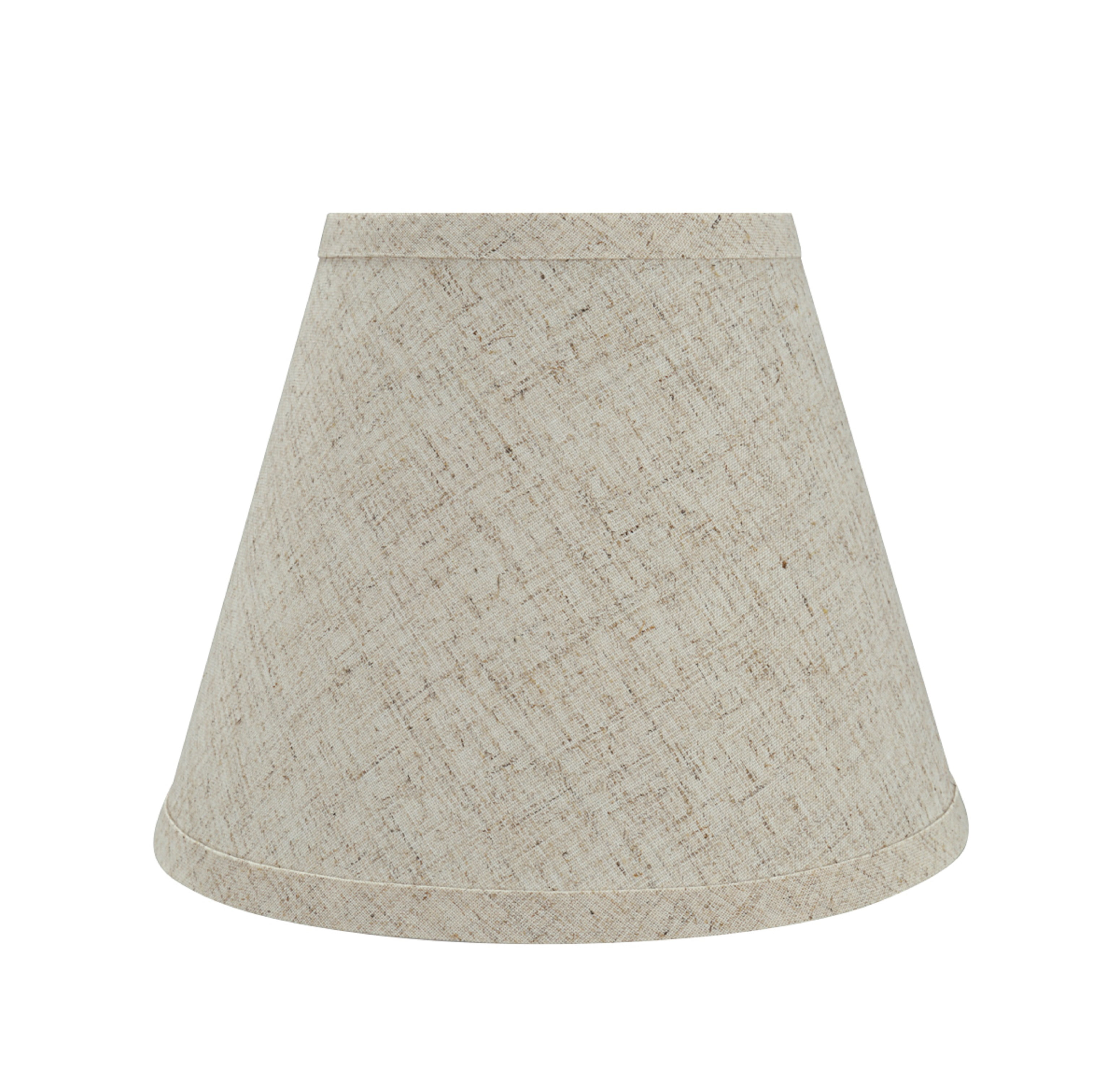 Aspen Creative 32426 Transitional Hardback Empire Shaped Spider Construction Lamp Shade in Beige, 9" wide (5" x 9" x 7")