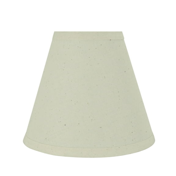 Aspen Creative 32472 Transitional Hardback Empire Shaped Spider Construction Lamp Shade in Off White, 8" wide (4" x 8" x 7")