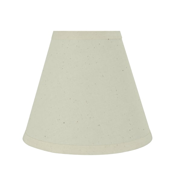 Aspen Creative 32472 Transitional Hardback Empire Shaped Spider Construction Lamp Shade in Off White, 8" wide (4" x 8" x 7")