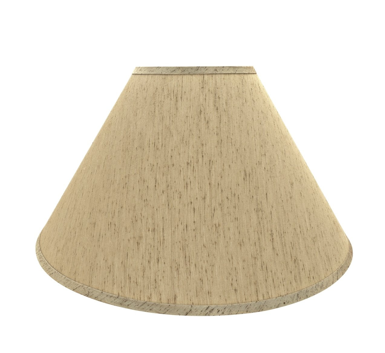 Aspen Creative 32562 Transitional Hardback Empire Shaped Spider Construction Lamp Shade in Yellowish Brown, 20" wide (7" x 20" x 12 1/2")