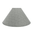 thumbnail image 1 of Aspen Creative 32592 Transitional Hardback Empire Shaped Spider Construction Lamp Shade in Grey, 23" wide (7" x 23" x 14"), 1 of 5