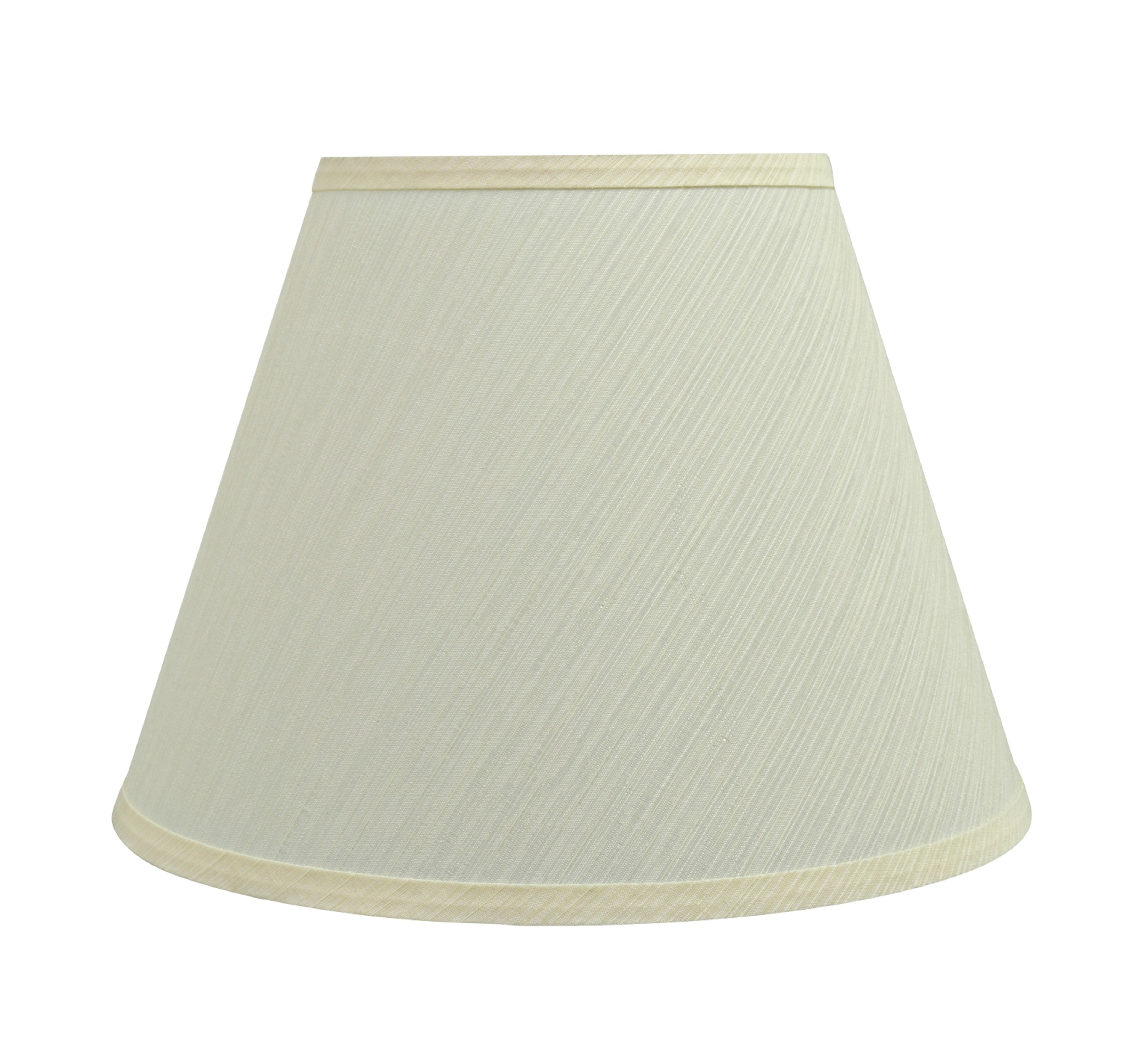 Aspen Creative 32623 Transitional Hardback Empire Shaped Spider Construction Lamp Shade in Eggshell, 12" wide (6" x 12" x 9")
