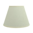 thumbnail image 1 of Aspen Creative 32623 Transitional Hardback Empire Shaped Spider Construction Lamp Shade in Eggshell, 12" wide (6" x 12" x 9"), 1 of 5