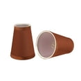 thumbnail image 1 of Aspen Creative 32659-2 Small Hardback Empire Shape Chandelier Clip-On Lamp Shade Set (2 Pack), Transitional Design in Redwood, 4" bottom width (2 1/2" x 4" x 5" ), 1 of 7