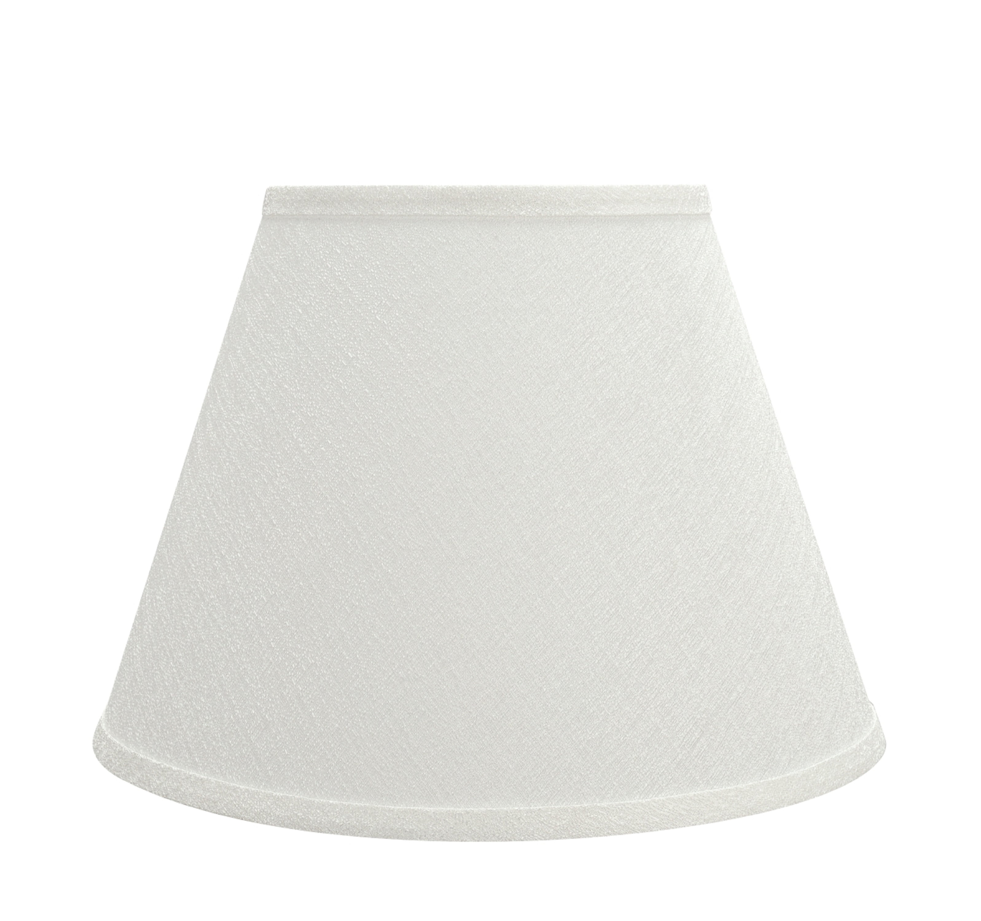 Aspen Creative 32685 Transitional Hardback Empire Shaped Spider Construction Lamp Shade in Off White, 13" wide (7" x 13" x 9 1/2")