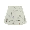 thumbnail image 1 of Aspen Creative 32688 Transitional Hardback Empire Shaped Spider Construction Lamp Shade in Off White, 13" wide (7" x 13" x 9 1/2"), 1 of 5