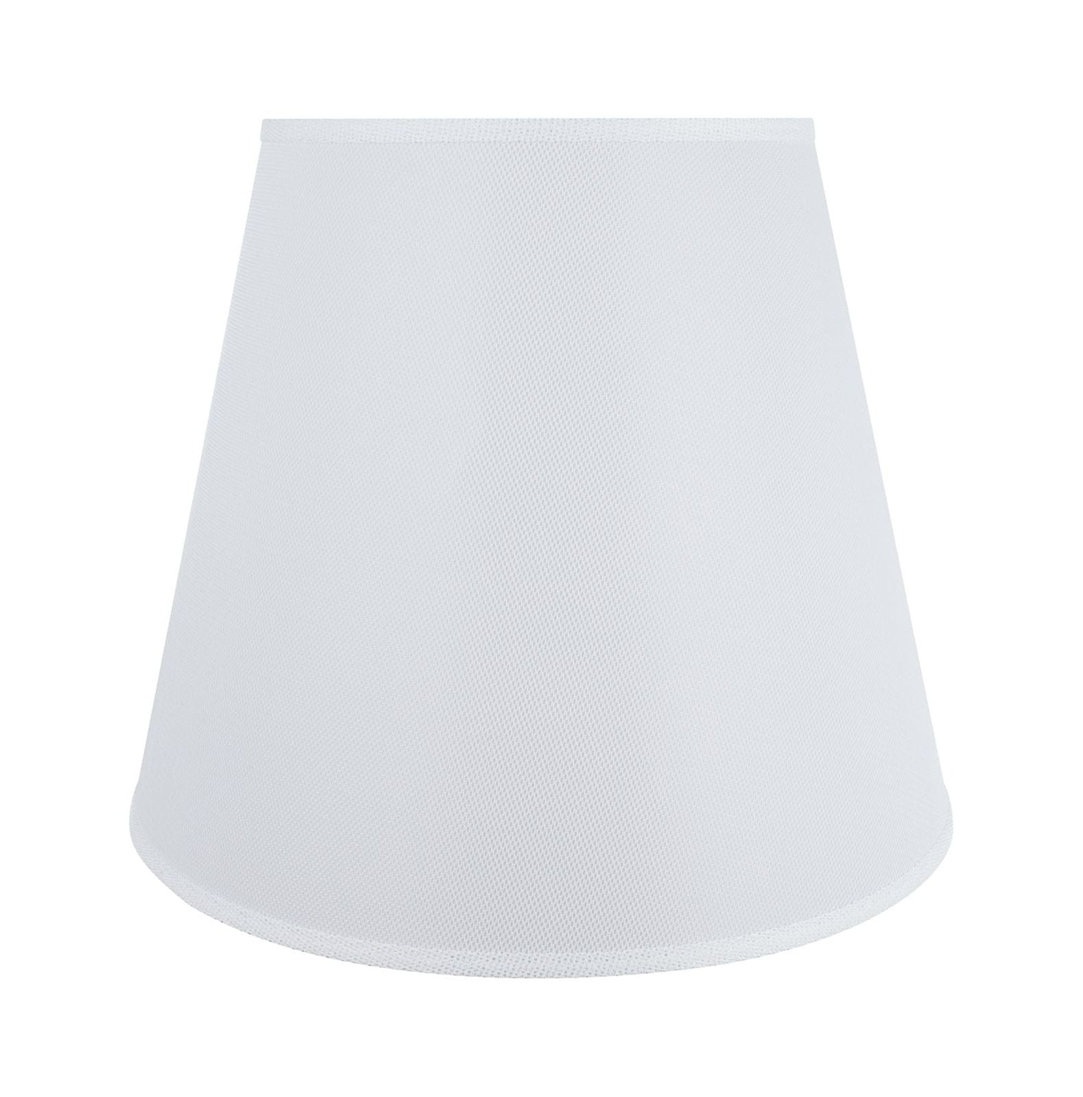 Aspen Creative 32802 Transitional Hardback Empire Shape Spider Construction Lamp Shade in White, 18" wide (11" x 18" x 15")
