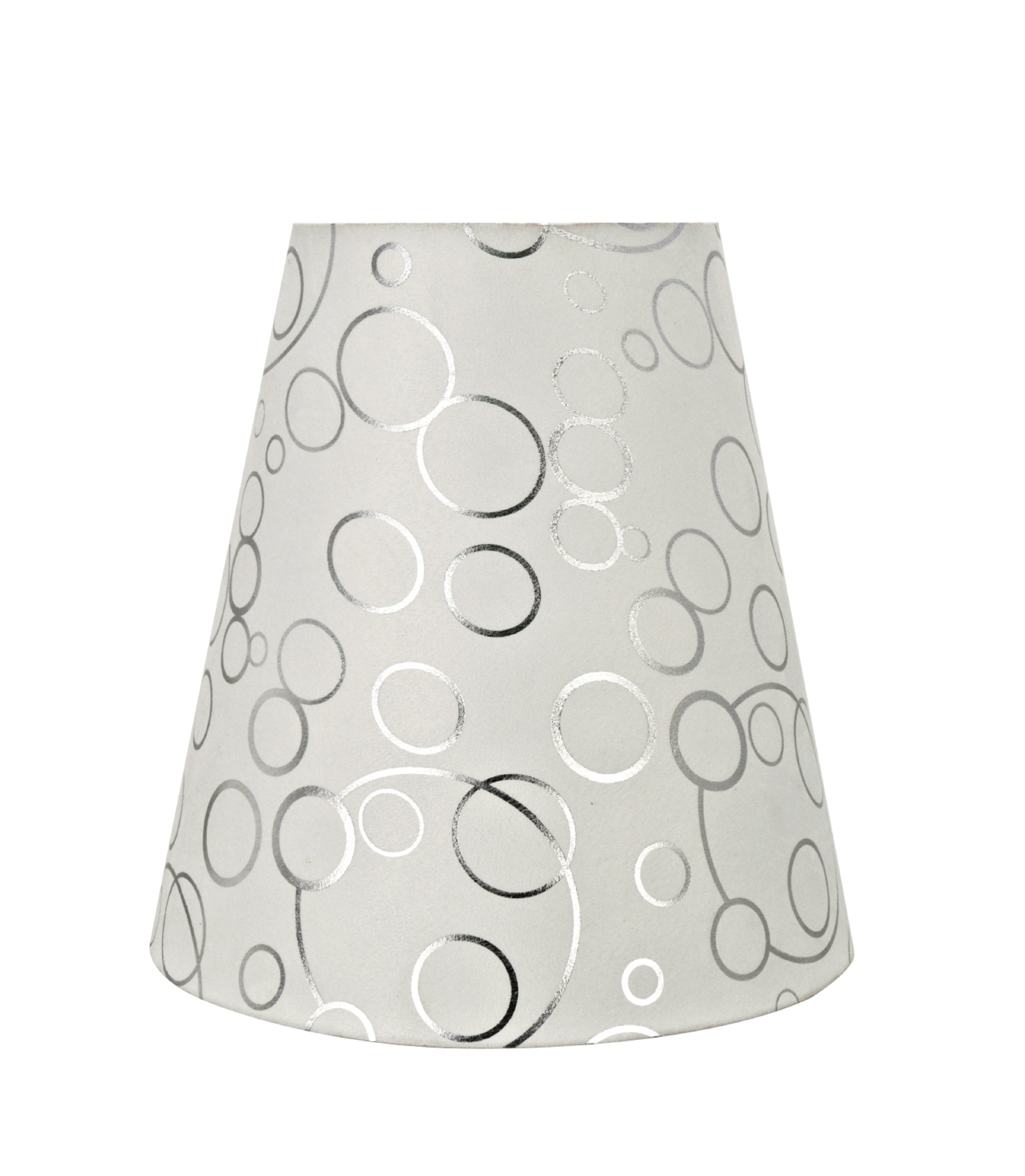 Aspen Creative 32891 Transitional Hardback Empire Shaped Spider Construction Lamp Shade in White, 12" wide (7" x 12" x 12 1/2")