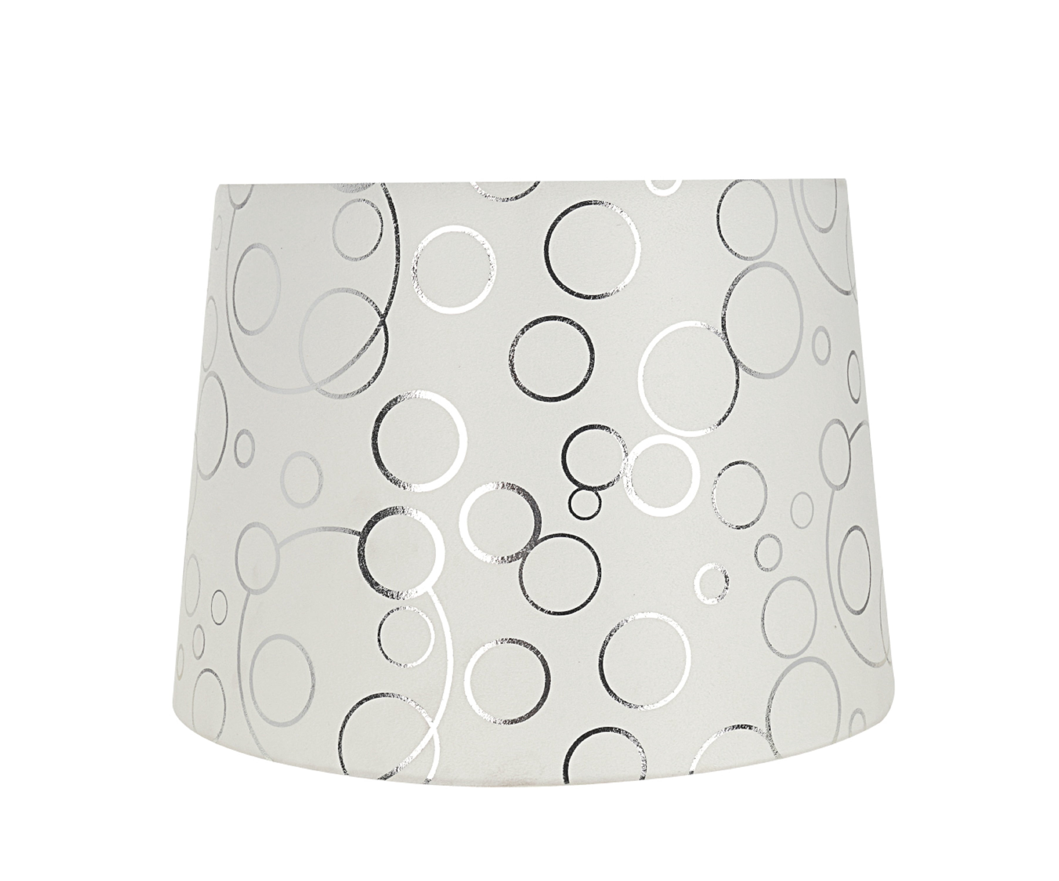 Aspen Creative 32953 Transitional Hardback Empire Shaped Spider Construction Lamp Shade in White, 14" wide (12" x 14" x 10")