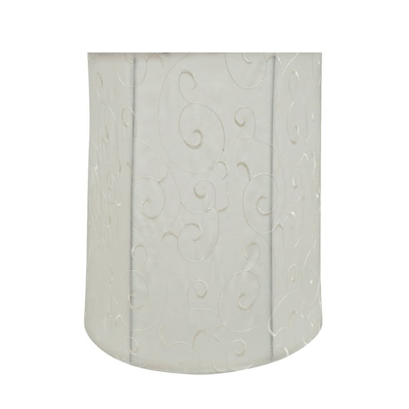 Aspen Creative 35035 Transitional Empire Shaped Spider Construction Lamp Shade in Beige, 14" wide (12" x 14" x 15")