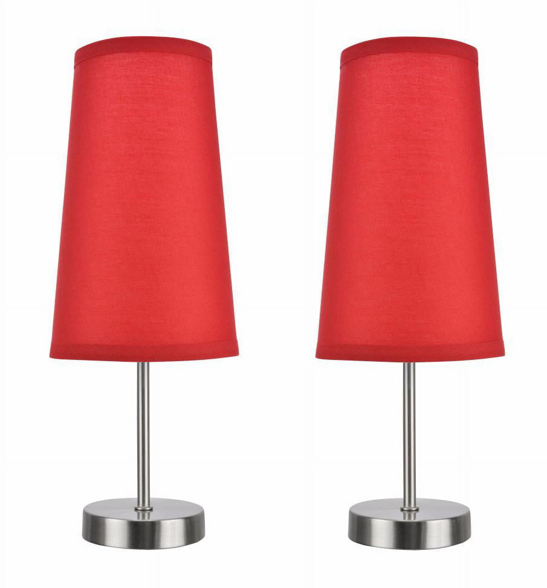 40084-4, 2-Pack Set - One-Light Candlestick Table Lamp, Contemporary – Aspen Creative Corporation