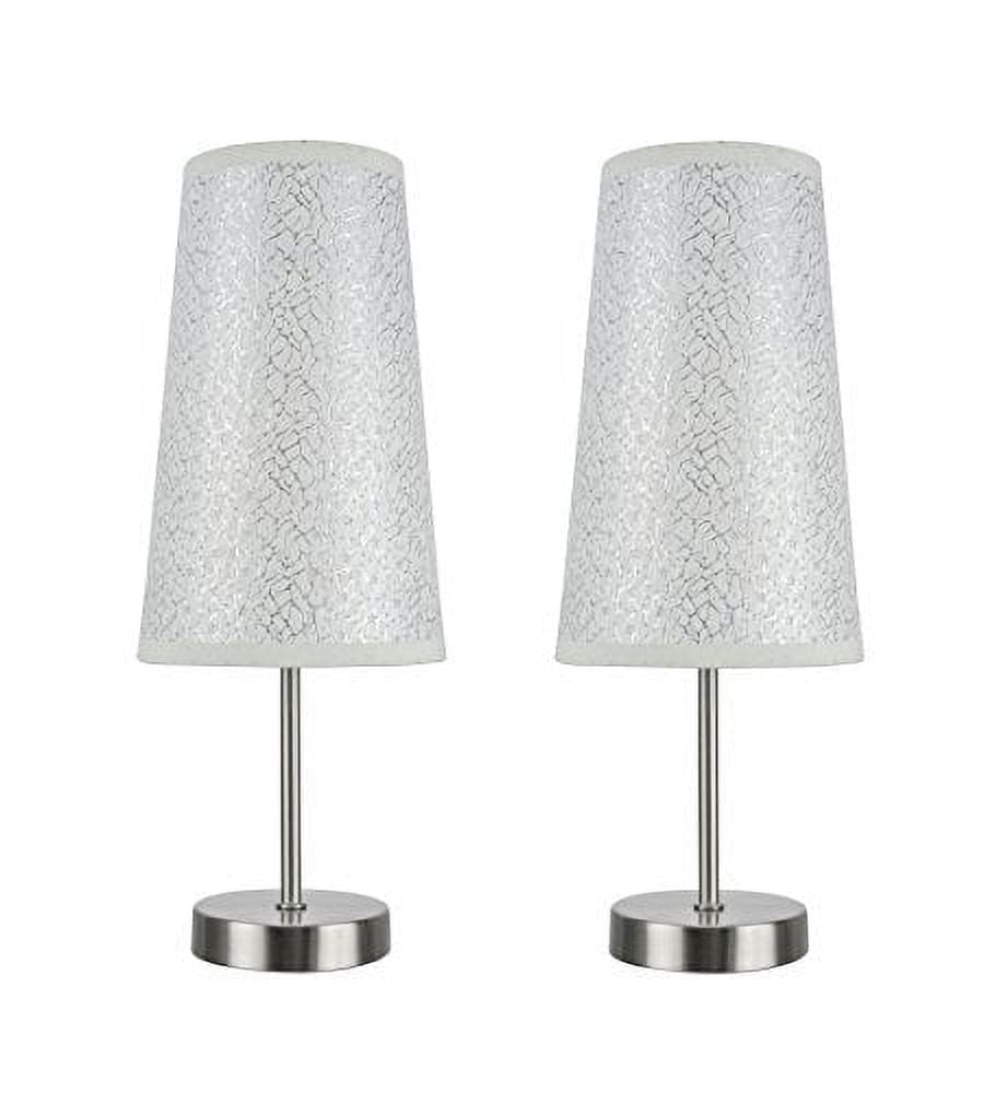 Silver Star Embroidery Kids' Outdoor Candlestick Lamp Set