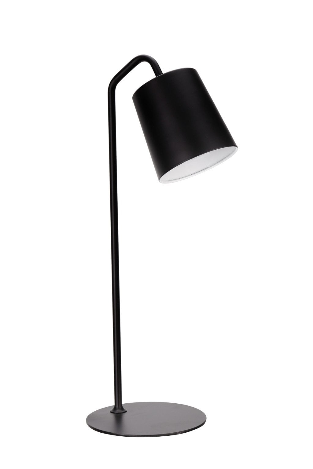 Matte Black 23" Modern Outdoor Metal Desk Lamp