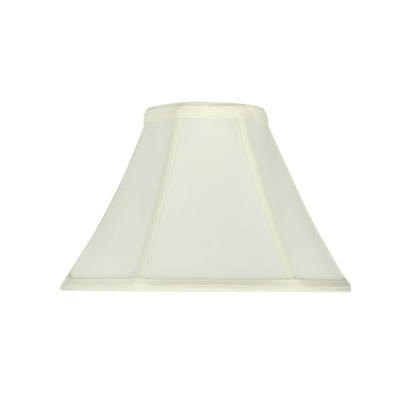 Aspen Creative 58027 Transitional Bell Shape UNO Construction Lamp Shade in Off White, 10" Wide (4" x 10" x 7")