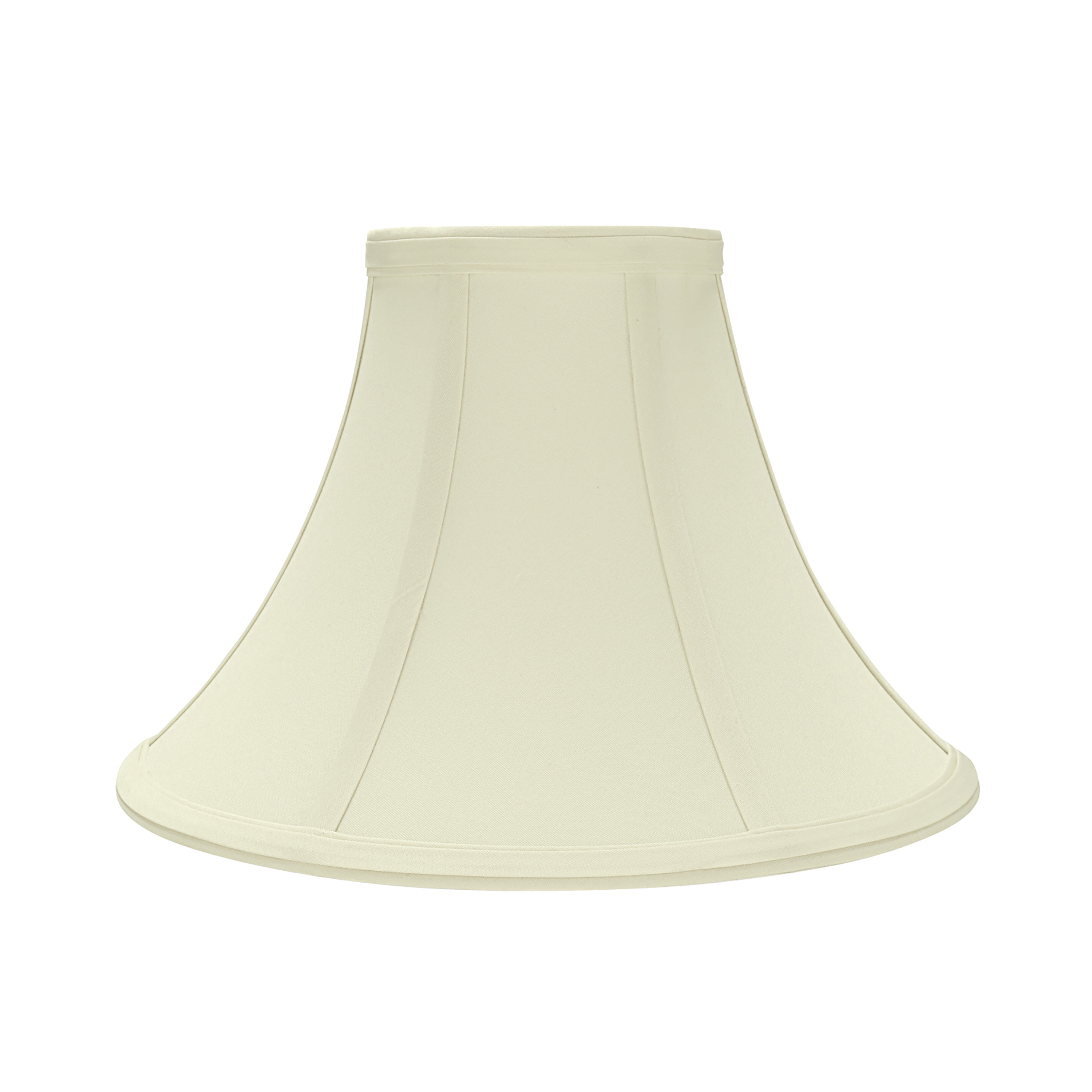 Aspen Creative 58030 Transitional Bell Shape UNO Construction Lamp Shade in Ivory, 10" wide (4" x 10" x 7")