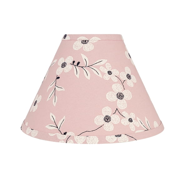 Aspen Creative 58033 Transitional Hardback Empire Shape UNO Construction Lamp Shade in Pink, 10" wide (4" x 10" x 7")