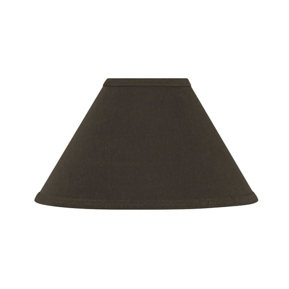 Aspen Creative 58761 Transitional Hardback Empire Shape UNO Construction Lamp Shade in Dark Brown, 11" Wide (4" x 11" x 7")