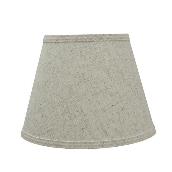 Aspen Creative 58851 Transitional Hardback Empire Shape UNO Construction Lamp Shade in Beige, 10" Wide (6" x 10" x 7 1/2")