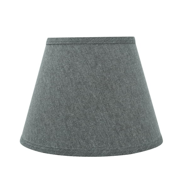 Aspen Creative 58853 Transitional Hardback Empire Shape UNO Construction Lamp Shade in Grey, 10" Wide (6" x 10" x 7 1/2")
