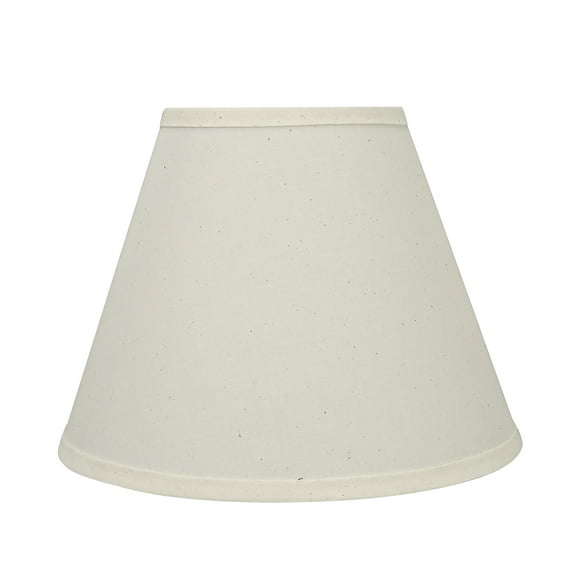 Aspen Creative 58876 Transitional Hardback Empire Shape UNO Construction Lamp Shade in Off White, 12" wide (6" x 12" x 9")