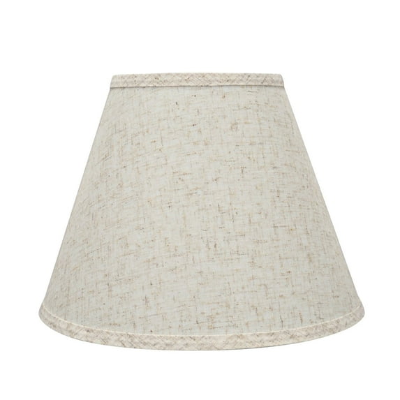Aspen Creative 58877 Transitional Hardback Empire Shape UNO Construction Lamp Shade in Flaxen, 12" Wide (6" x 12" x 9")