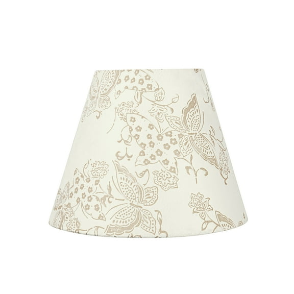 Aspen Creative 58903 Transitional Hardback Empire Shape UNO Construction Lamp Shade in Off White, 9" Wide (5" x 9" x 7")