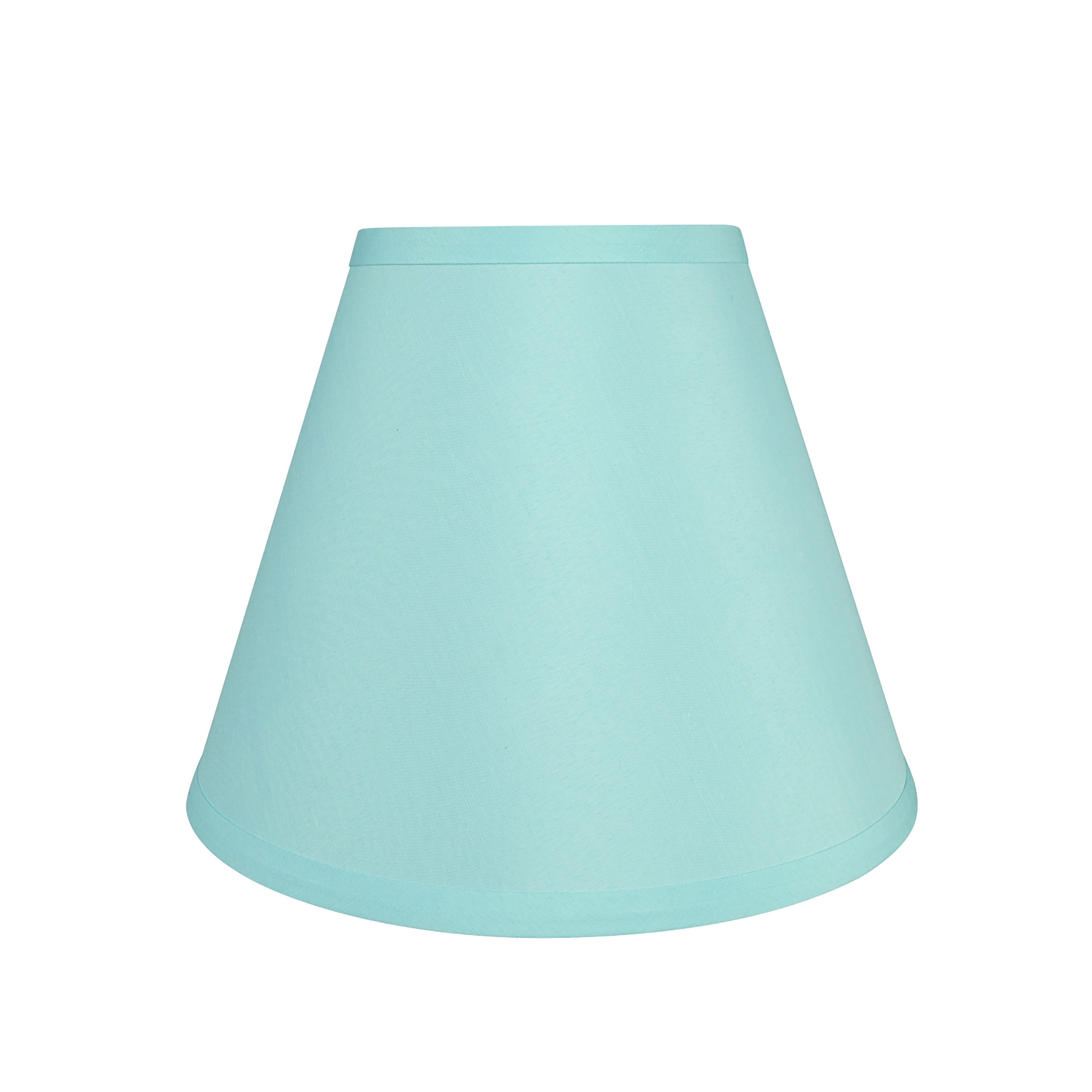 Aspen Creative 58927 Transitional Hardback Empire Shape UNO Construction Lamp Shade in Light Blue, 10" Wide (5" x 10" x 8")