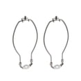 thumbnail image 1 of Aspen Creative 62008-1, One-Light Metal Bathroom Vanity Wall Light Fixture, 5" Wide, Transitional Design in Satin Nickel with Faux Alabaster Glass Shade, 1 of 6