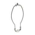 thumbnail image 1 of Aspen Creative 62149, One-Light Metal Bathroom Vanity Wall Light Fixture, 6" Wide, Transitional Design in Oil Rubbed Bronze with Frosted Glass Shade, 1 of 3