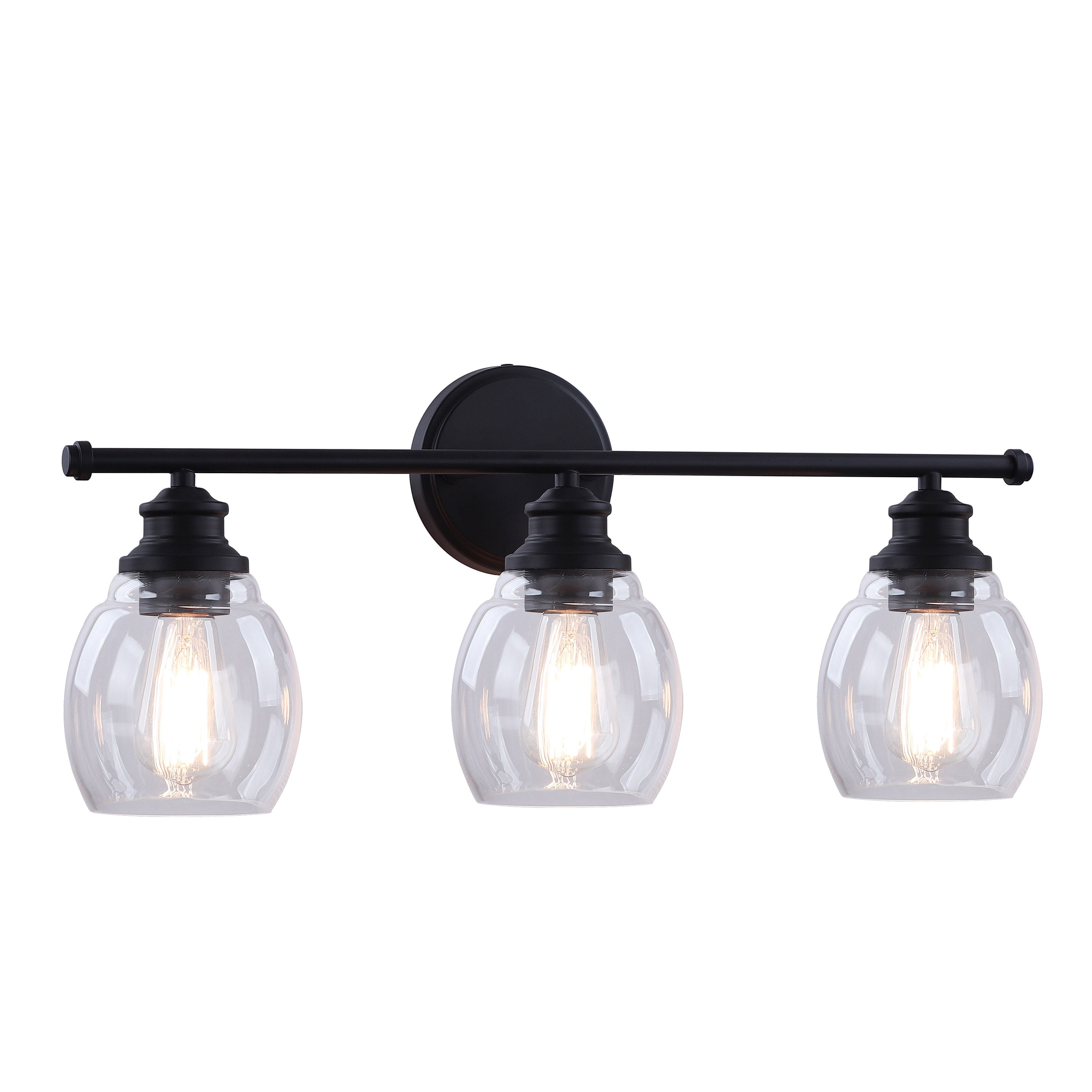 Aspen Creative 62319, Bathroom Vanity 3 Lights Fixture, 24