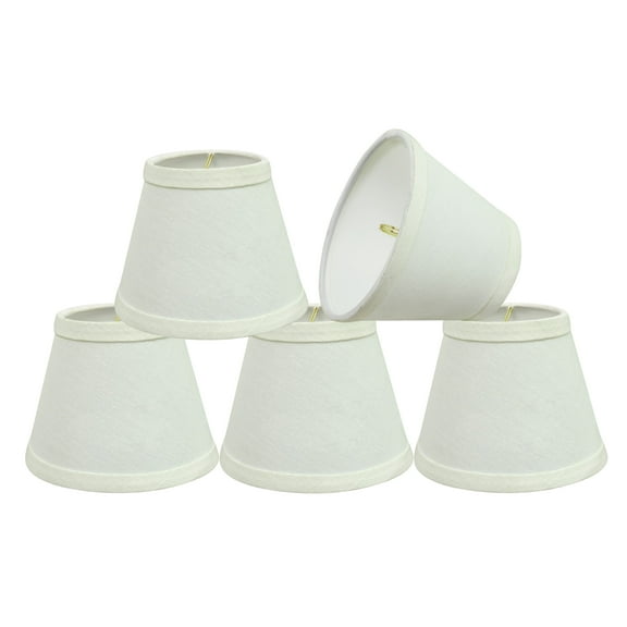 Aspen Creative Corporation 5'' Linen Empire Candelabra Shade (Set of 5)
