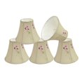 thumbnail image 1 of Aspen Creative Corporation 6'' Cotton Bell Lamp Shade (Set of 5), 1 of 6