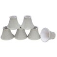 thumbnail image 1 of Aspen Creative Corporation 6'' Fabric Bell Candelabra Shade (Set of 6), 1 of 3