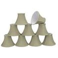 thumbnail image 1 of Aspen Creative Corporation 6'' Fabric Bell Candelabra Shade (Set of 9), 1 of 3
