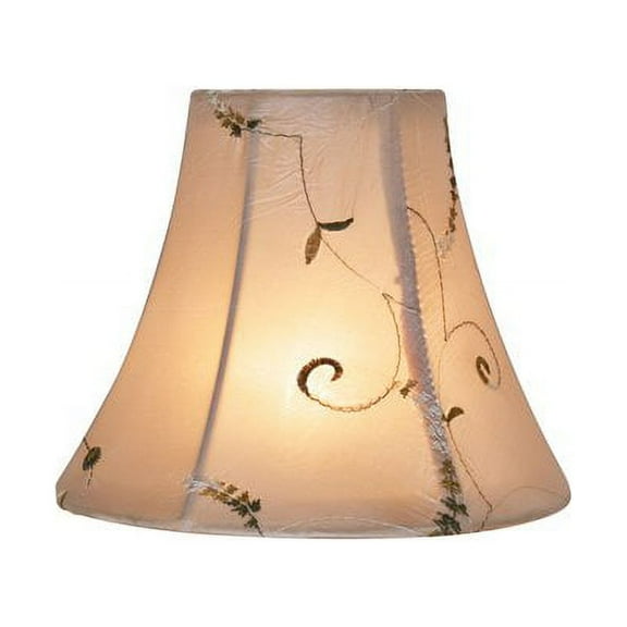 Aspen Creative Corporation 6'' Silk Bell Candelabra Shade (Set of 2)