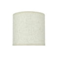 thumbnail image 1 of Aspen Creative Corporation 8'' Linen Drum Lamp Shade, 1 of 4
