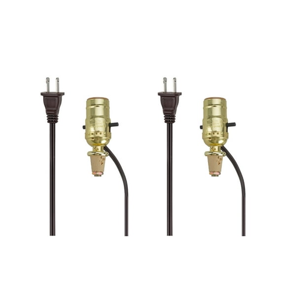 Aspen Creative Corporation Make-A-Wine Bottle Lamp Kit (Set of 2)